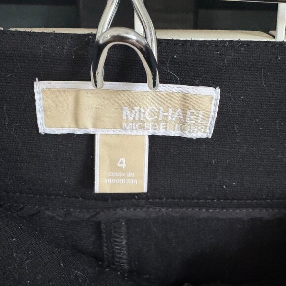 Michael Kors Carolyn Double Crepe Sablé Trousers Size 4 - Picture 5 of 6